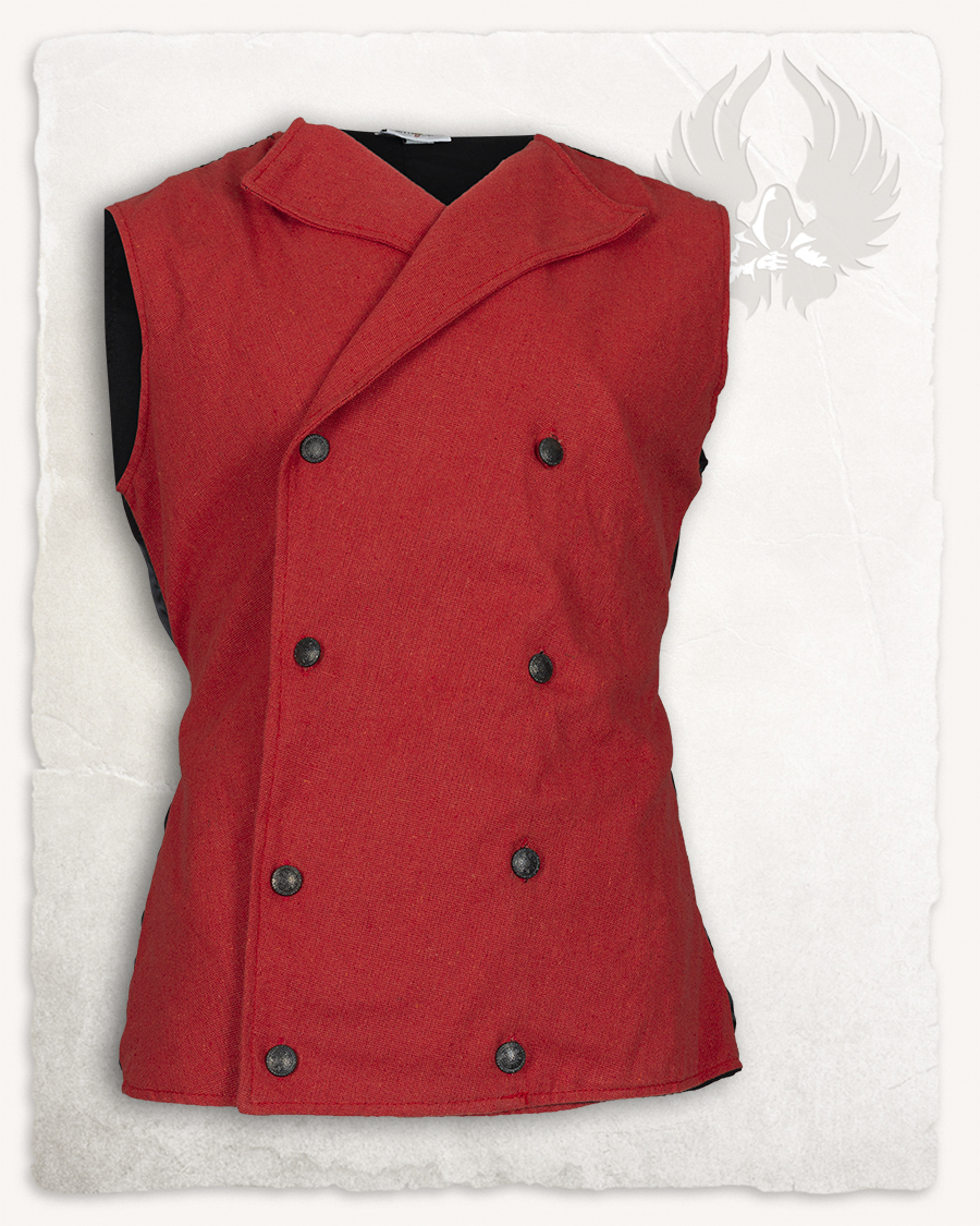 Hamish vest canvas red Discontinued